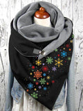 Casual Snowflake Scarf and Shawl