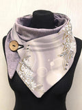 Christmas floral casual scarves and shawls