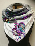 Women's Owl Casual Wrap Scarf