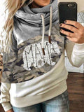 Women's Bear Mama Print Casual Sweatshirt