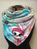 Cute Rabbit Casual Scarf And Shawl