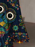 Owl Artistic Wide Leg Pants