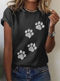 Paws Cute Casual T-shirt