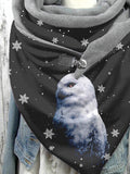 Women's Art Owl Casual Scarf