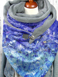 Marble Print Casual Scarves and Shawls