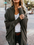 Women's Solid Color Comfortable Sweater Cardigan Jacket