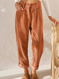 Women's High Waist CorduroyCasual Fashion Pants