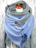 Women's Feather Casual Wrap Scarf