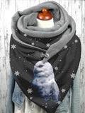 Women's Art Owl Casual Scarf