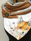 Fox Art Casual Scarf