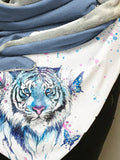 Tiger Butterfly Art Print Casual Scarf