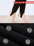 Women's Autumn And Winter Plus Size Warm Silk Plus Velvet Thick Leggings