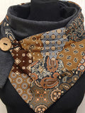 Ethnic Pattern Print Casual Scarf