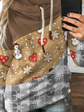 Women's Christmas Print Casual Sweatshirt