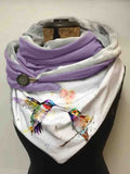 Women's Bird Art Casual Wrap Scarf