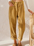 Women's High Waist CorduroyCasual Fashion Pants