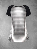 Women's striped T-shirt