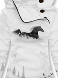 Women's Horse Art Casual Sweatshirt