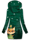 Christmas Fox Casual Sweatshirt