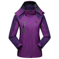 Women's Waterproof Rain Jacket with Hood Lightweight Hiking Jacket Gorpcore Windbreaker Outdoor Windproof Breathable Wear Resistance Jacket Top Full Zipper Hunting Climbing Blue Purple Yellow Green