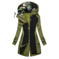 Women's Casual Jacket Hoodie Jacket Active Casual St. Patrick's Day Full Zip Pocket Print Street Daily Going out Outdoor Coat Polyester Regular Green Gray Navy Blue Fall Winter Zipper Hoodie Regular